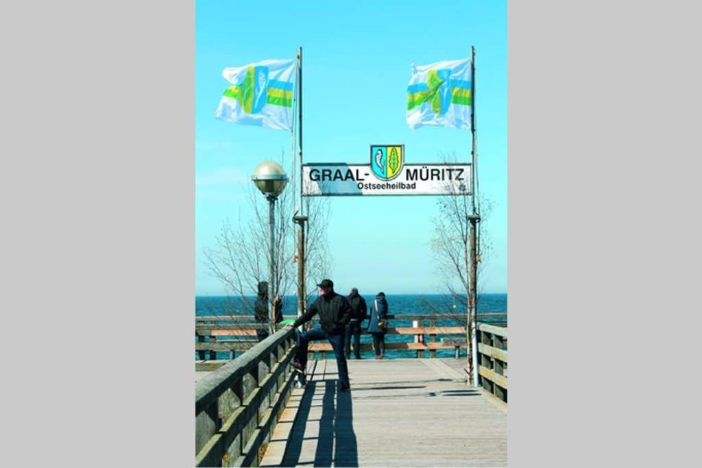 Ostsee-Ferienwohnung Uhlnuest Graal-Mueritz Gelbensande Экстерьер фото